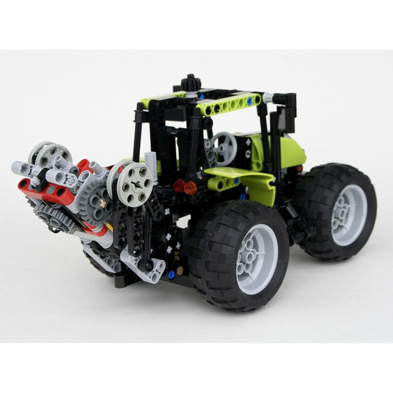 Urban Farming Usa - MOC-4933 Urban Farm Agricultural Tractor Building